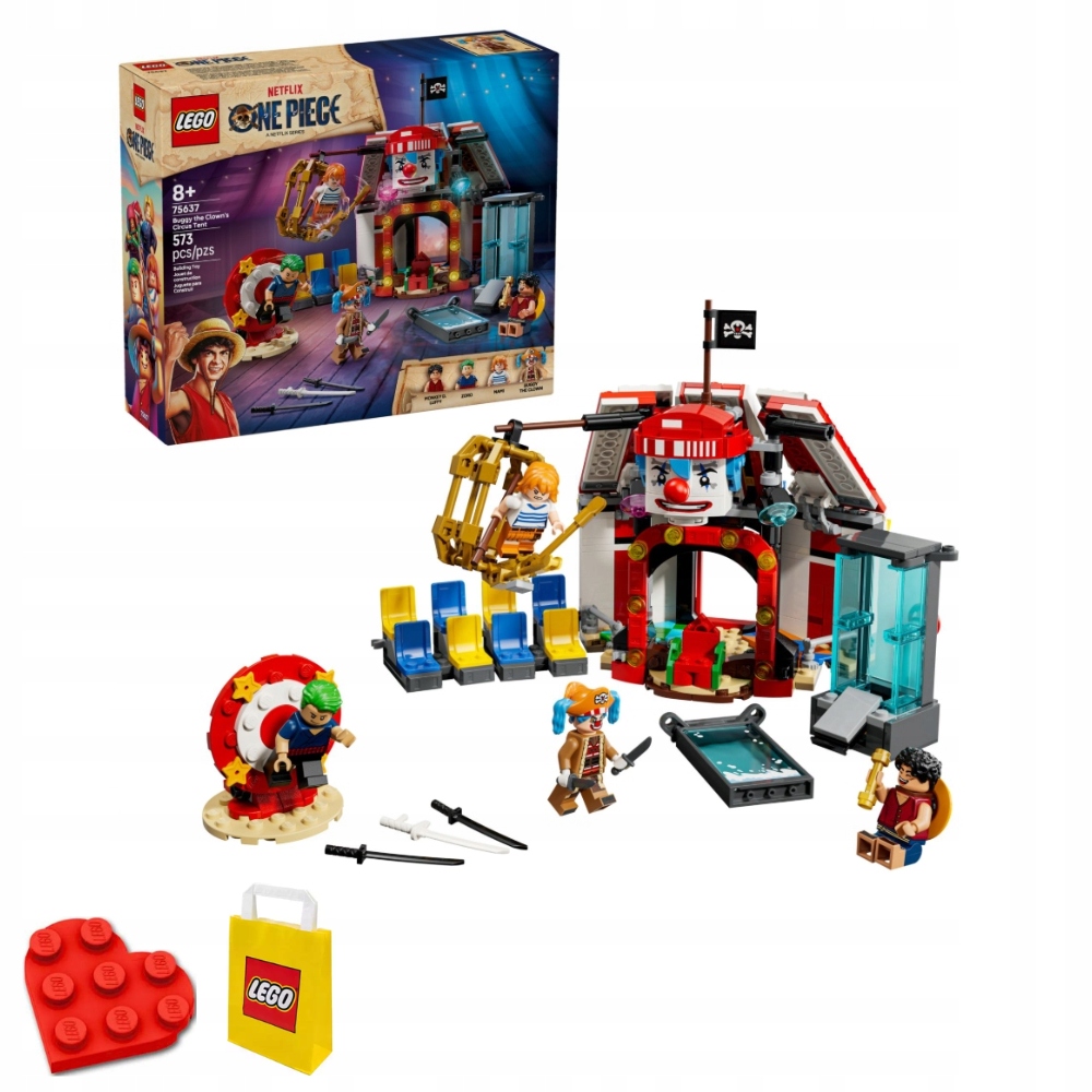 Lego One Piece 75637 Klaun Buggy a jeho cirkusový stan