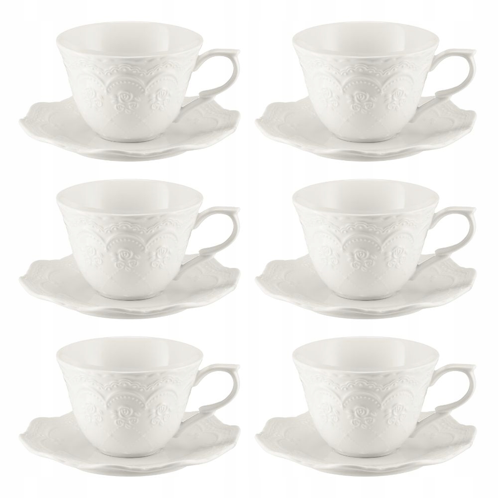 Villa Italia Sada porcelánových šálok 220 ml 6 kusov Aurelia