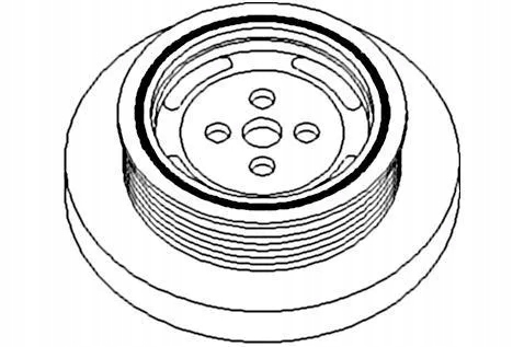Koło pasowe wału korbowego