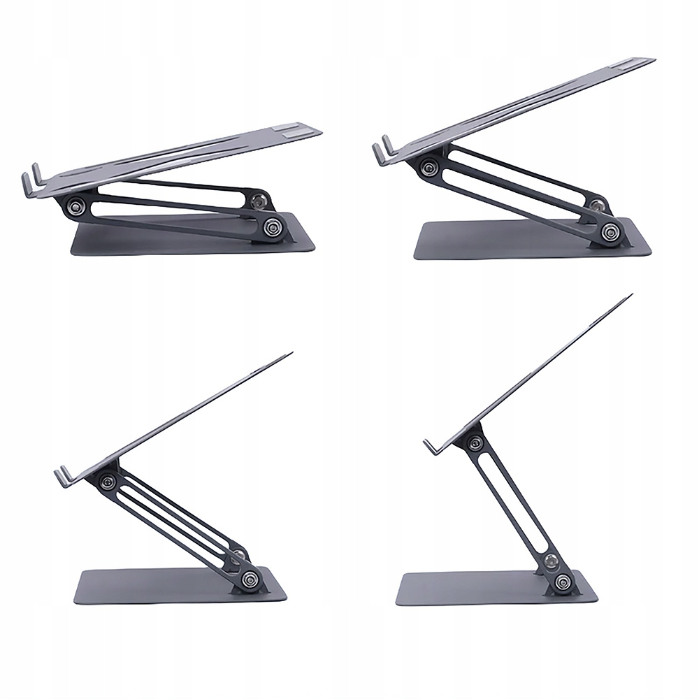SOUNDANCE Podstawka Laptopa Obracana Ergonomiczna Regulowana Czarna — miniatura 9