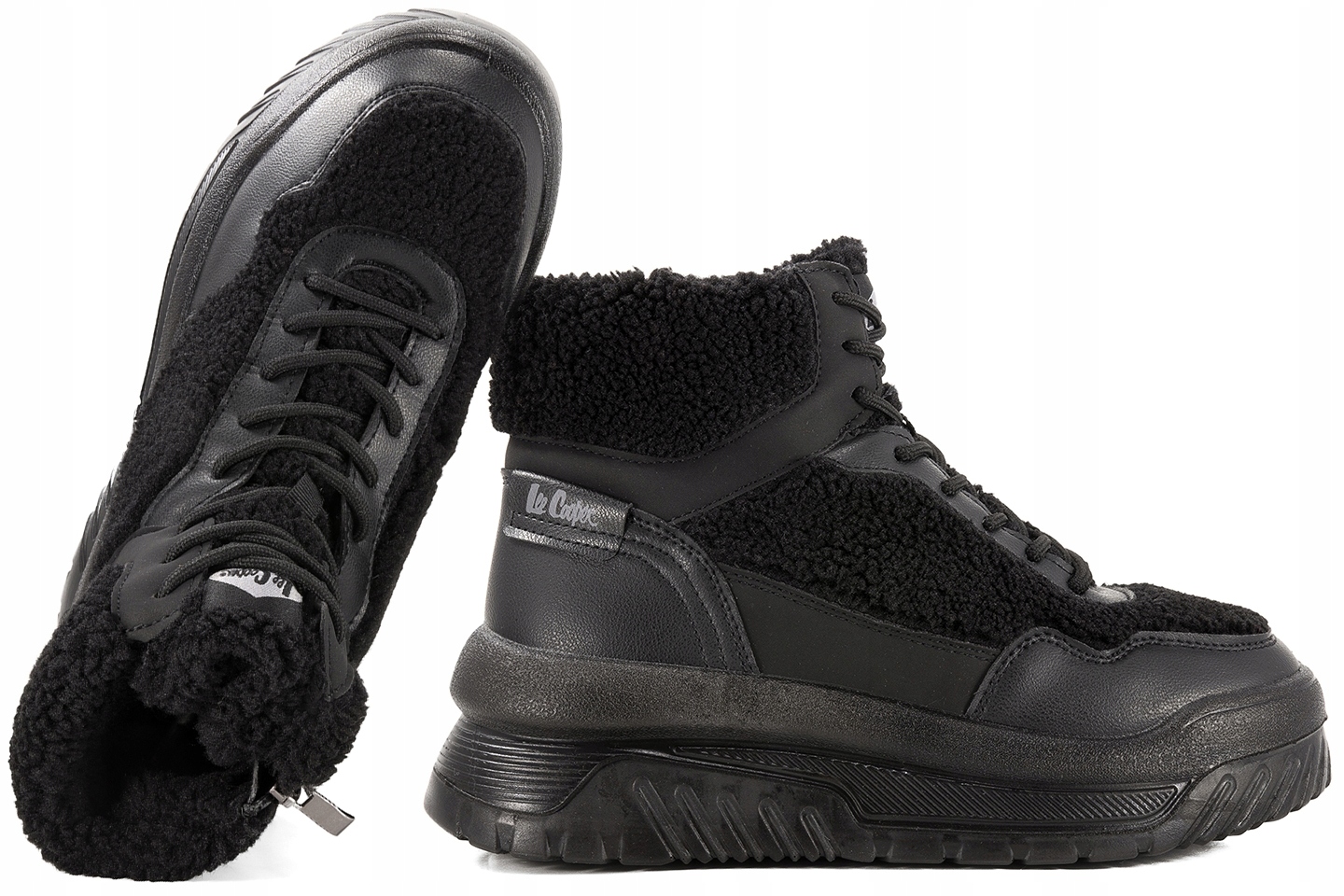 Lee Cooper LCJ-24-47-3145L Sněhovky Zimní Boty Kotníkové Boty Zateplené 40 Cza
