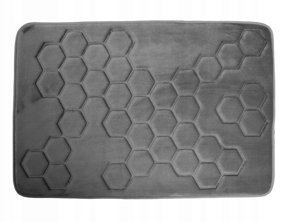 

Dywanik łazienkowy 60x90cm szary Honey gruby miękk