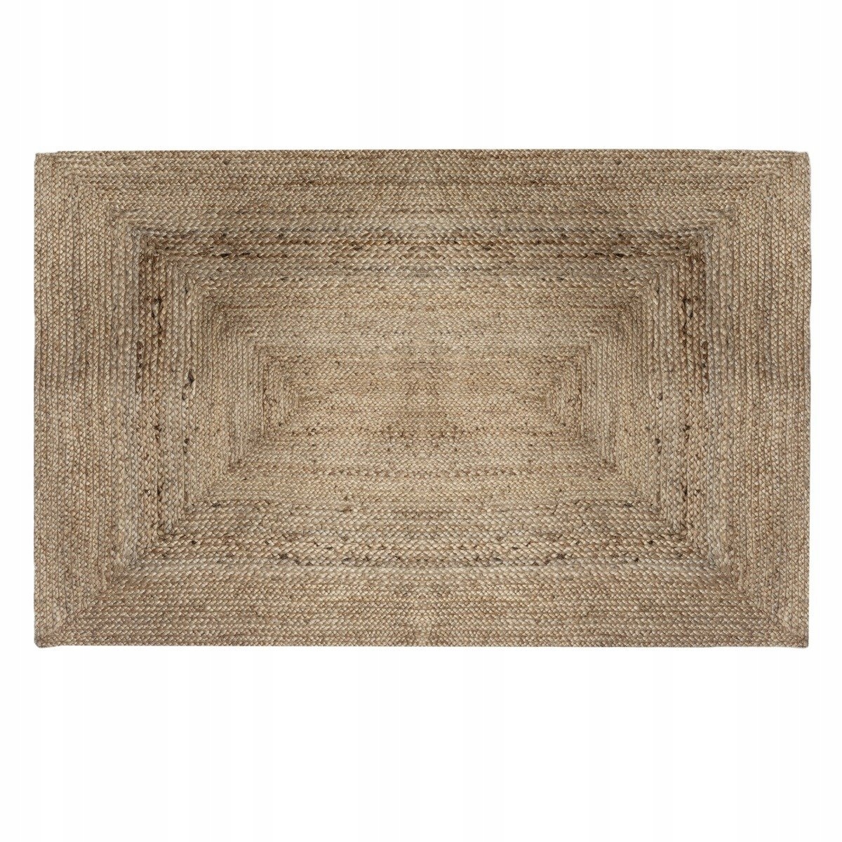 

Dywan Pleciony Z Juty Boho 120x170 Etno Styl Beż