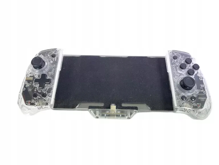 Pad przewodowy do konsoli Nintendo Switch bezbarwny