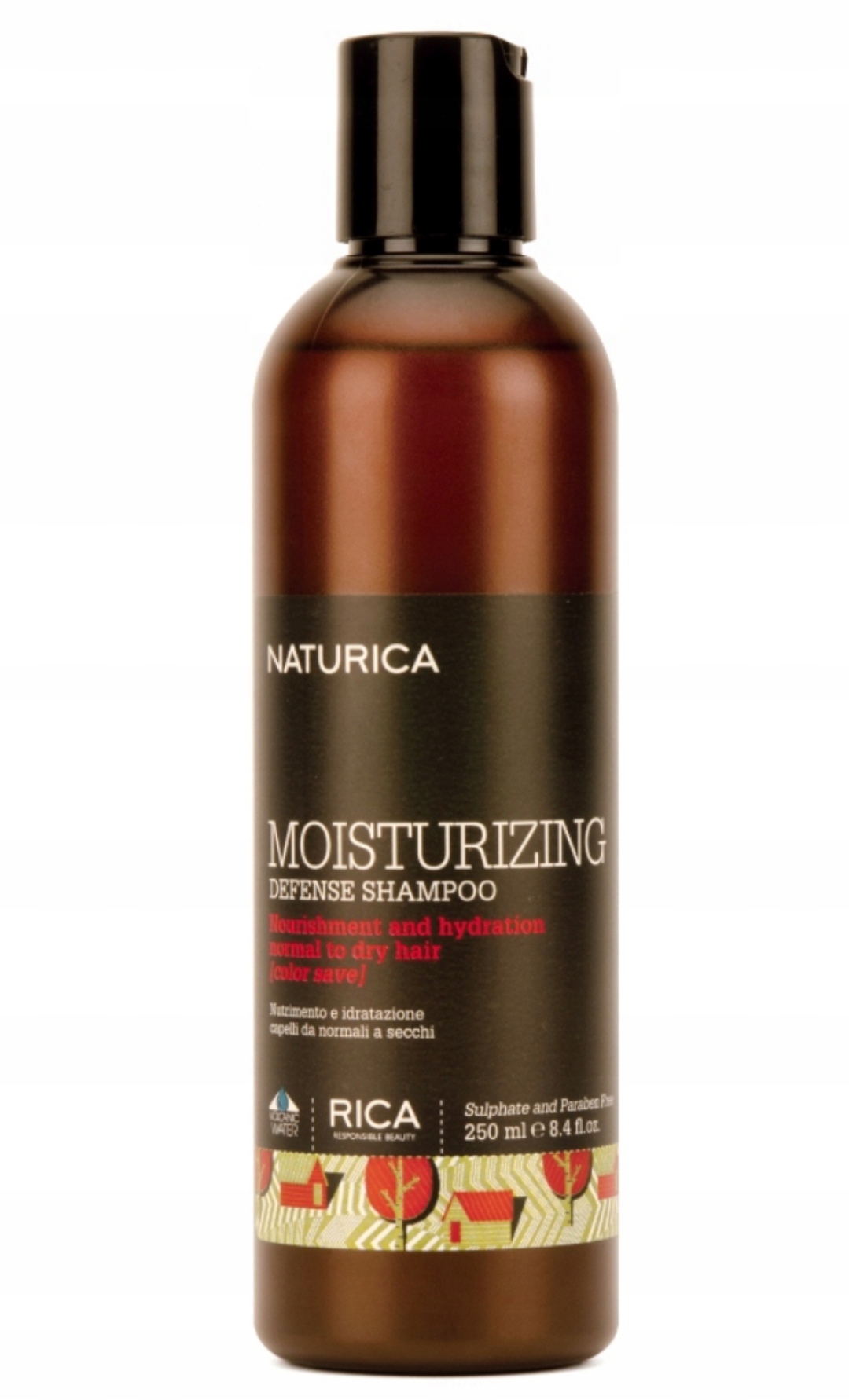 Rica Naturica Moisturizing Defense Shampoo szampon nawilżający 250 ml Rica