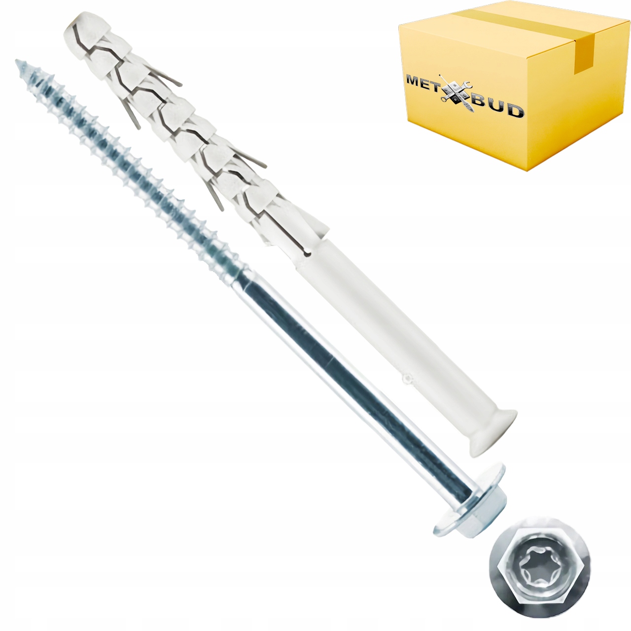 Rozpěrné Kolíky Na Klíče S Podložkou Torx Metbud 12X200 50 Ks