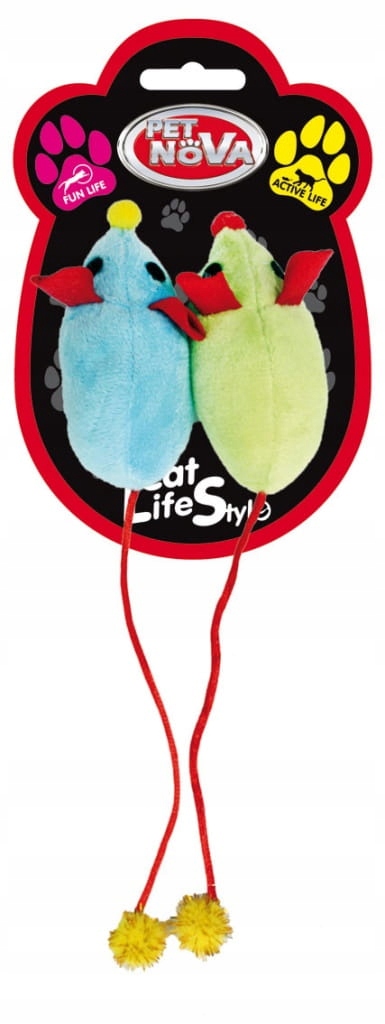 

Pet Nova Zabawka dla Kota Myszki Pluszowe 2szt.
