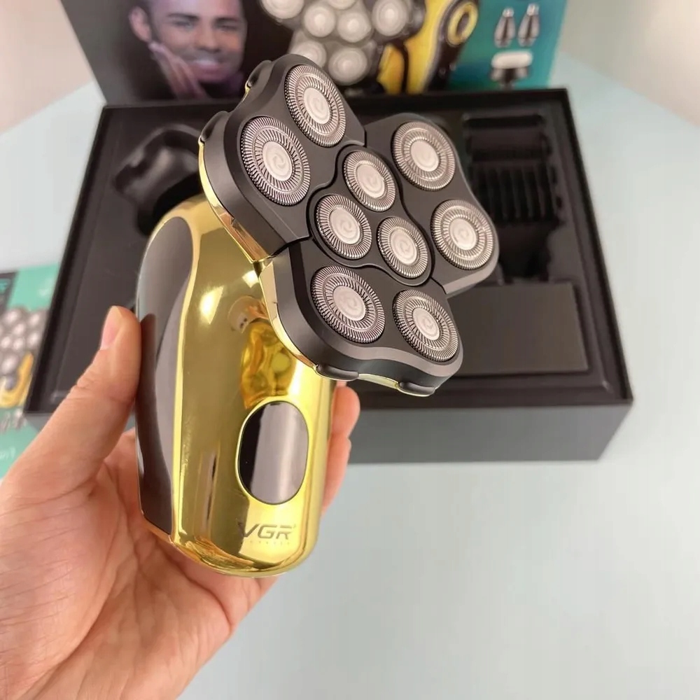 GOLARKA MĘSKA DO GŁOWY MASZYNKA DO WŁOSÓW NA ZERO DO STRZYŻENIA ŁYSEJ GŁOWY Typ akumulatora litowo-jonowy