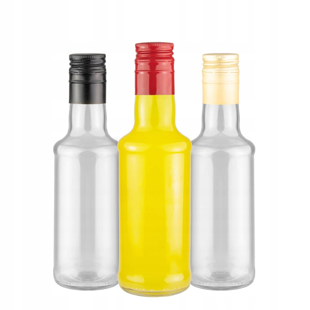 50X Monopolové lahve 200 ML Šroubovací Víčko Dlouhý