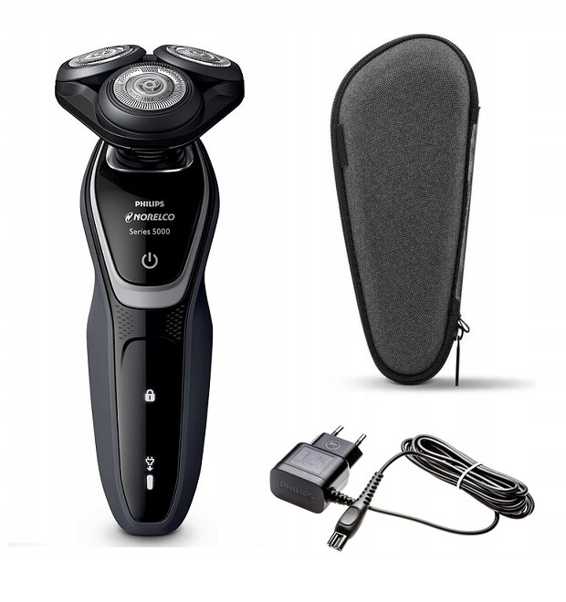 Holiaci strojček Philips 5000 wet&dry na suché a mokré holenie S5210 Puzdro