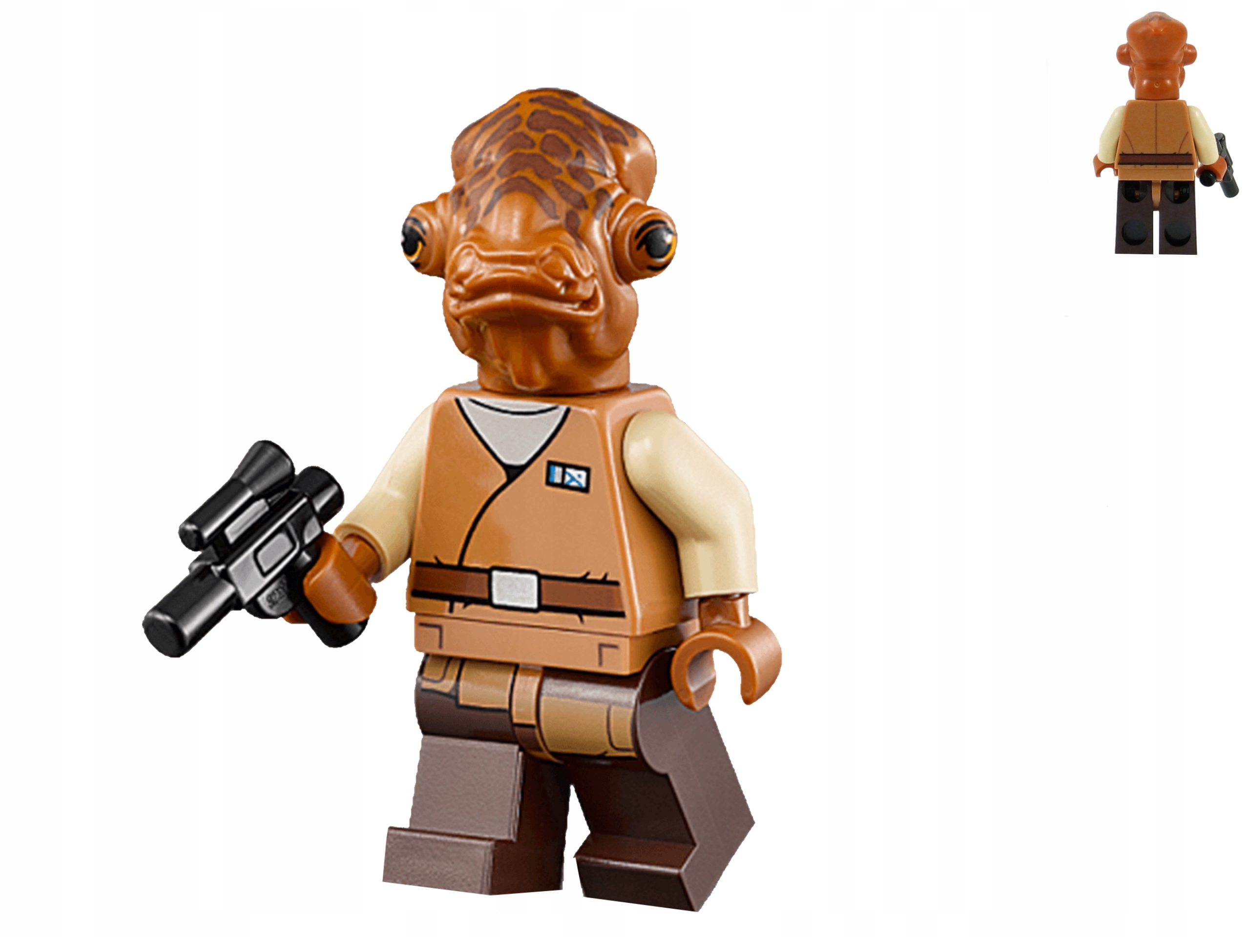Lego Star Wars Admiral Ackbar blaster 75140 sw0719