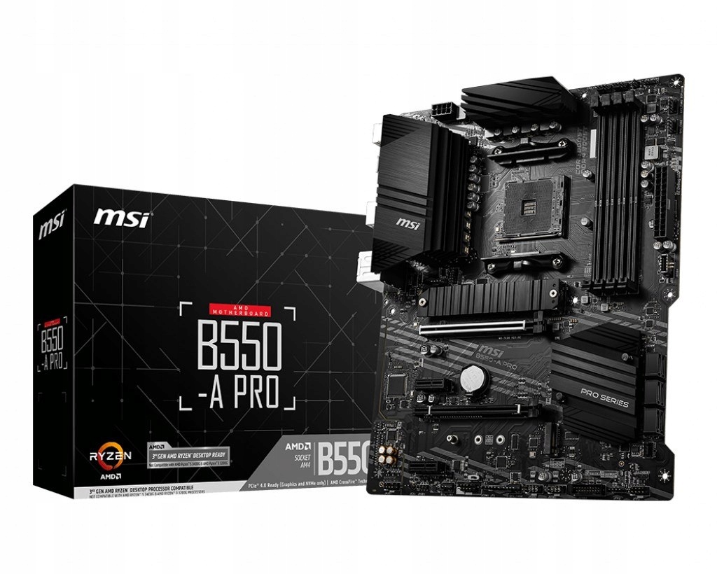 Płyta główna MSI B550-A PRO Producent MSI