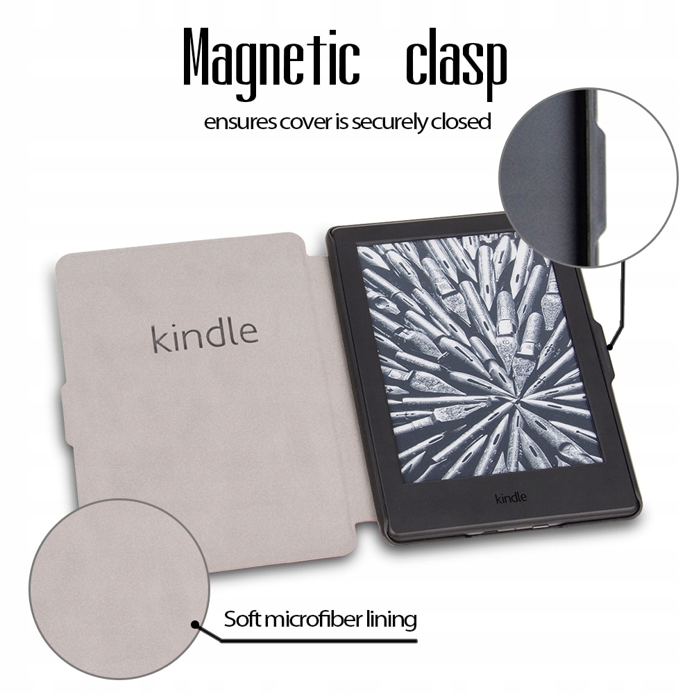 For Kindle 8 2016 Case Cover for Kindle 8th Gen Przeznaczenie Bookeen