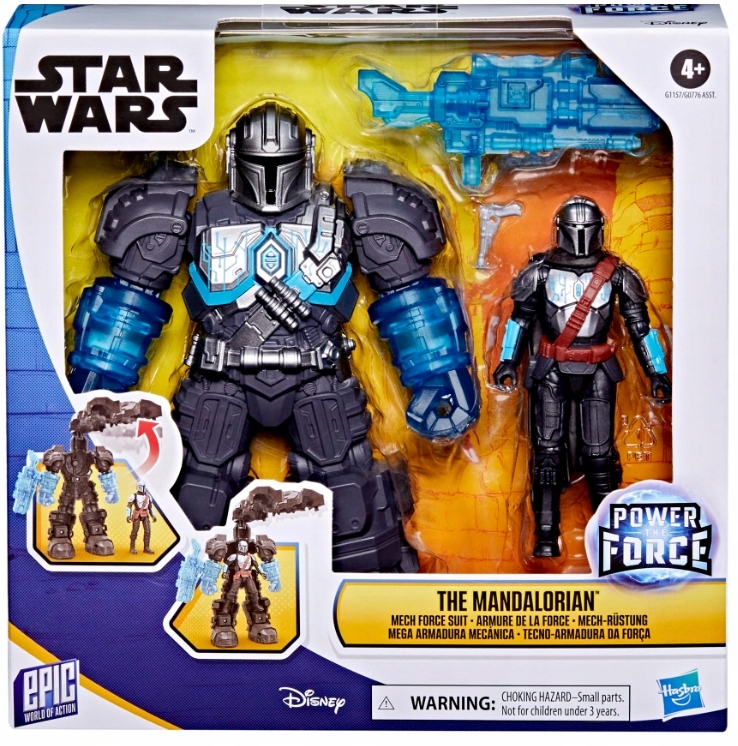 Star Wars Epický svět akce Mandaloriánský robot G0776 G1157