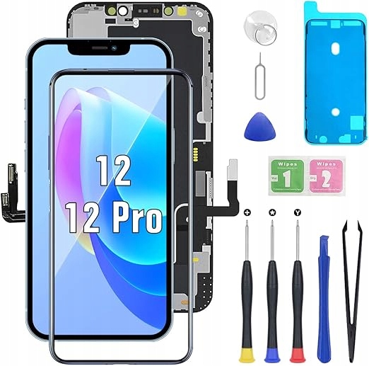 iPhone 12/12 Pro Náhradní Displej 3D Touch Kit ochrana obrazovky