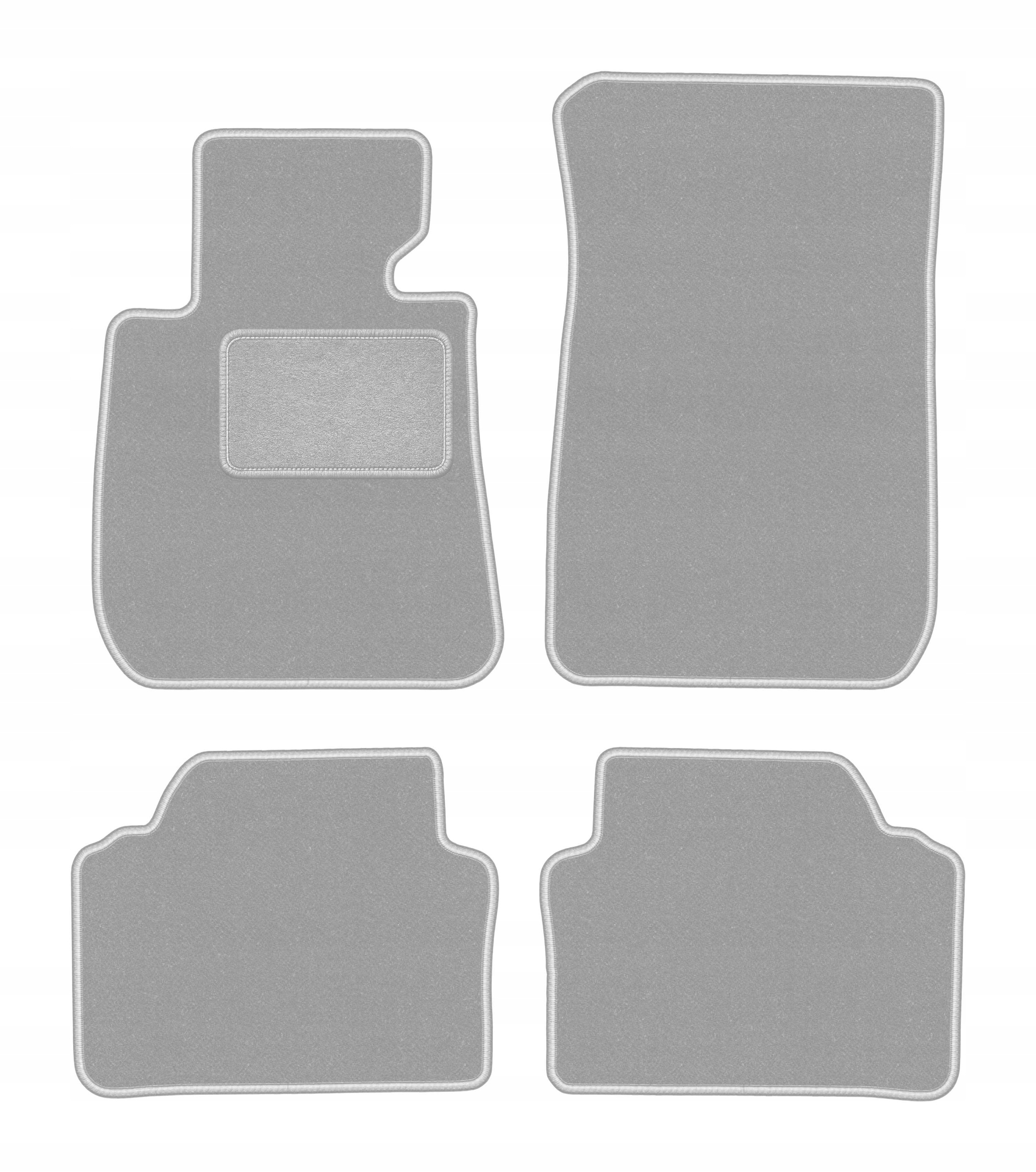 Dywaniki welurowe do Bmw 3 E91 2004-2011 komplet Oslo popiel 4 szt.