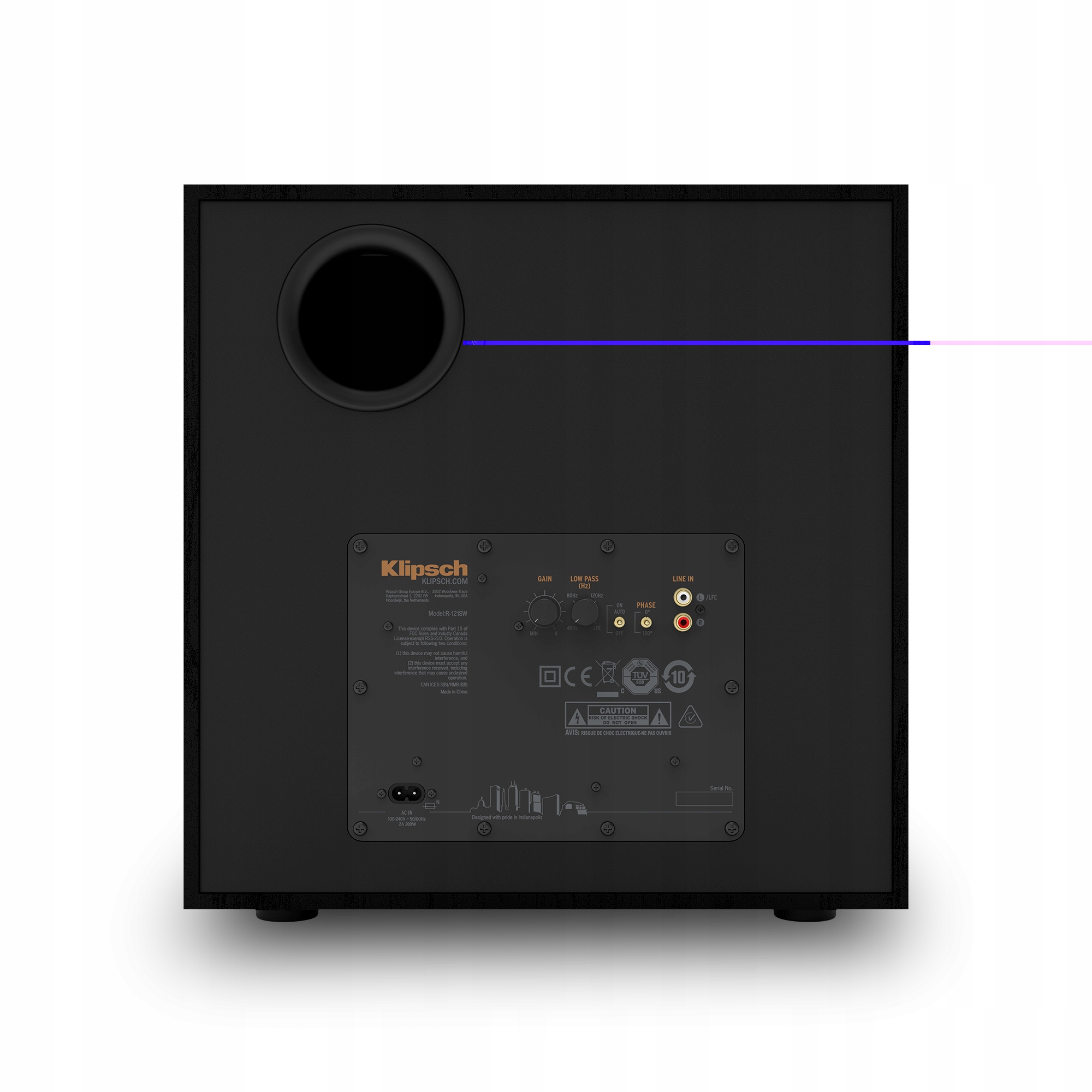 KLIPSCH R-800F + R-50M + R-30C + R-40SA R-121SW + YAMAHA RX-A4A Aventage System dźwięku 7.1