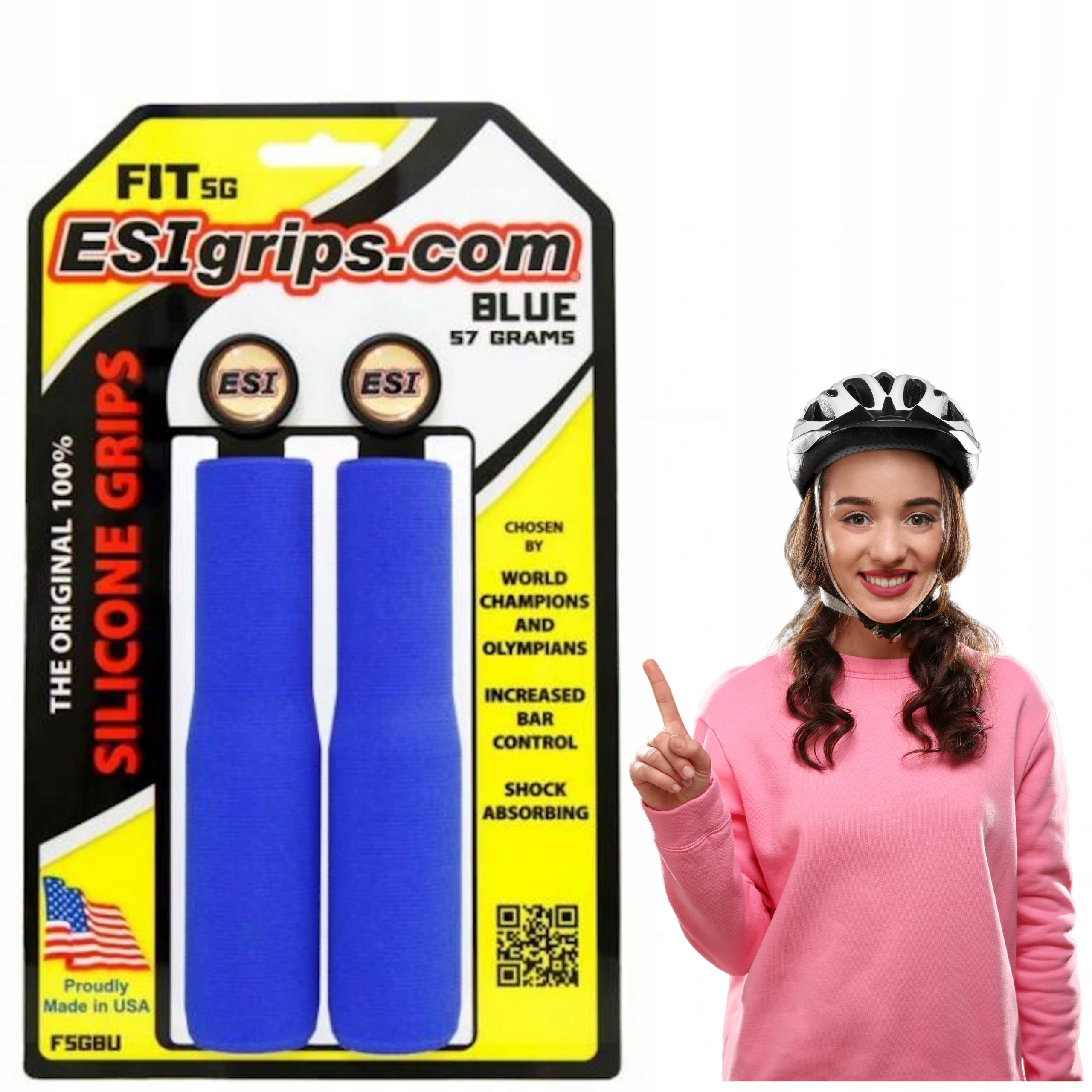 Gripy na kolo Esi Fit Sg modré