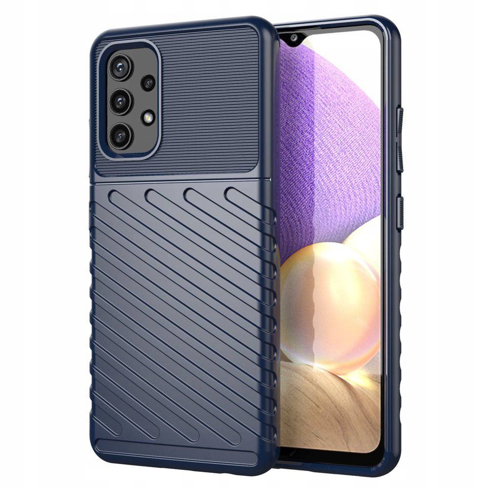 Thunder Case elastyczne pancerne etui pokrowiec do Nokia 5.4 niebieski