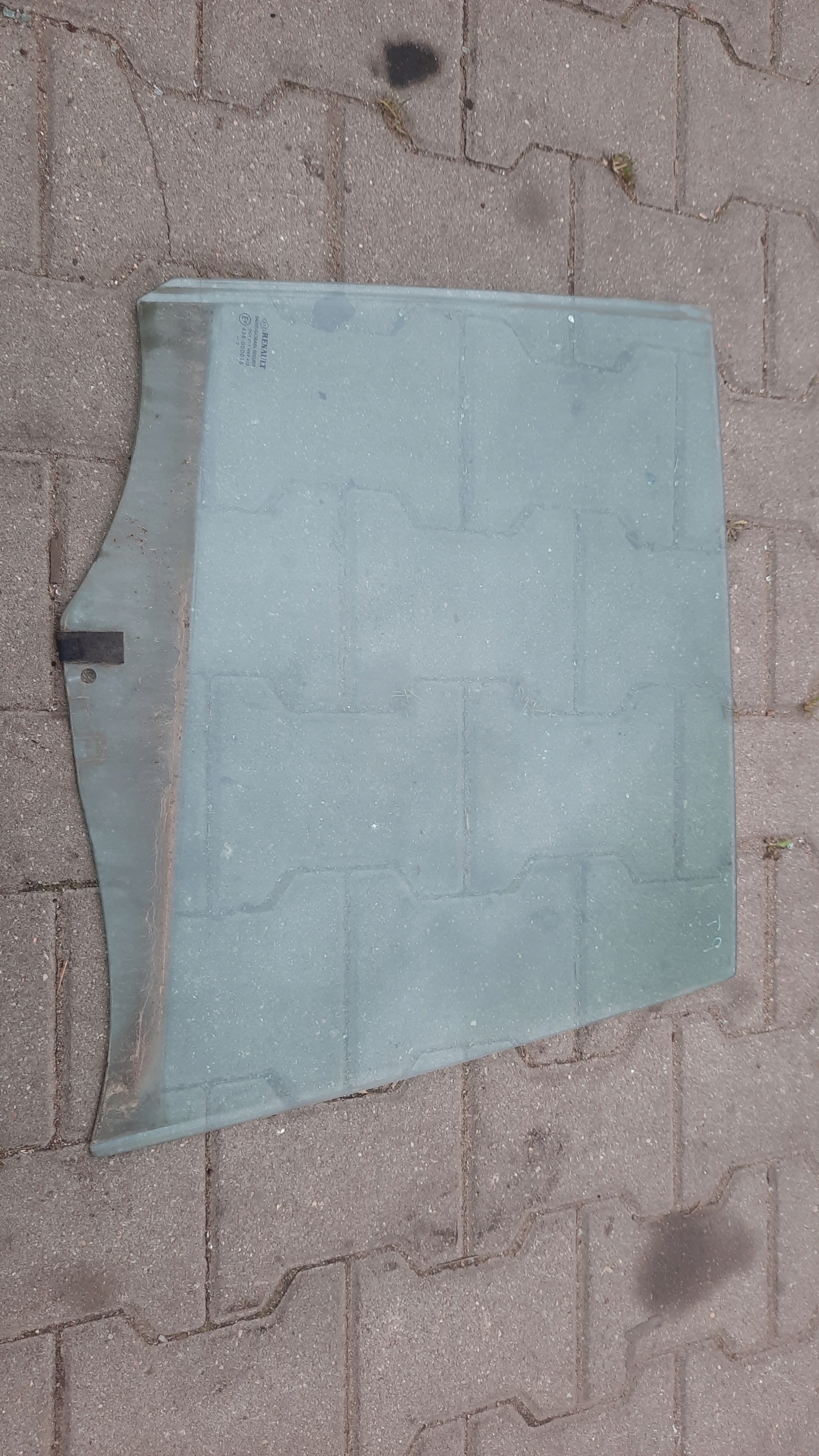 SZYBA DRZWI PRAWY TYŁ RENAULT MODUS 07R 1.5DCI