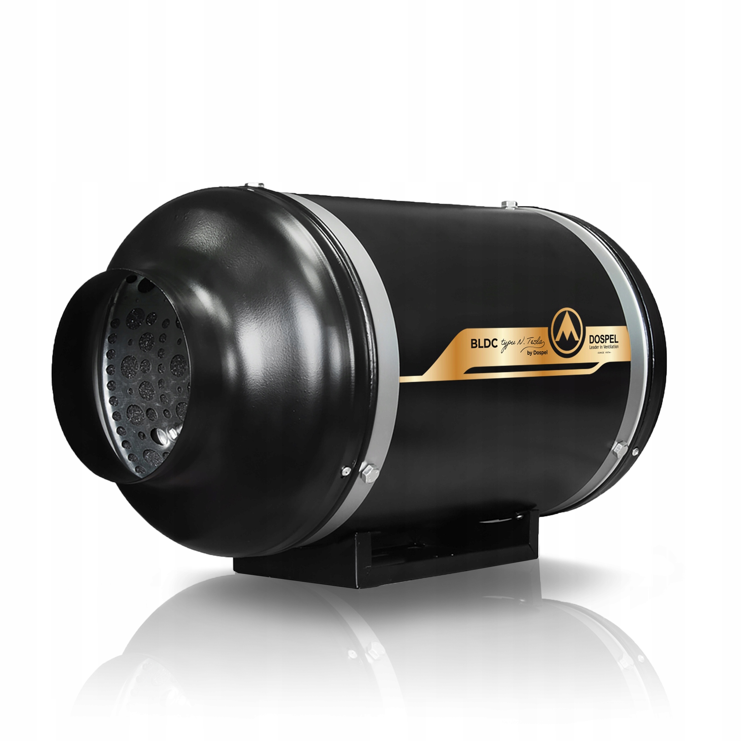 Kanálový ventilátor 200 mm Veľmi tichý Výkonný 1050 m3/h Motor Bldc