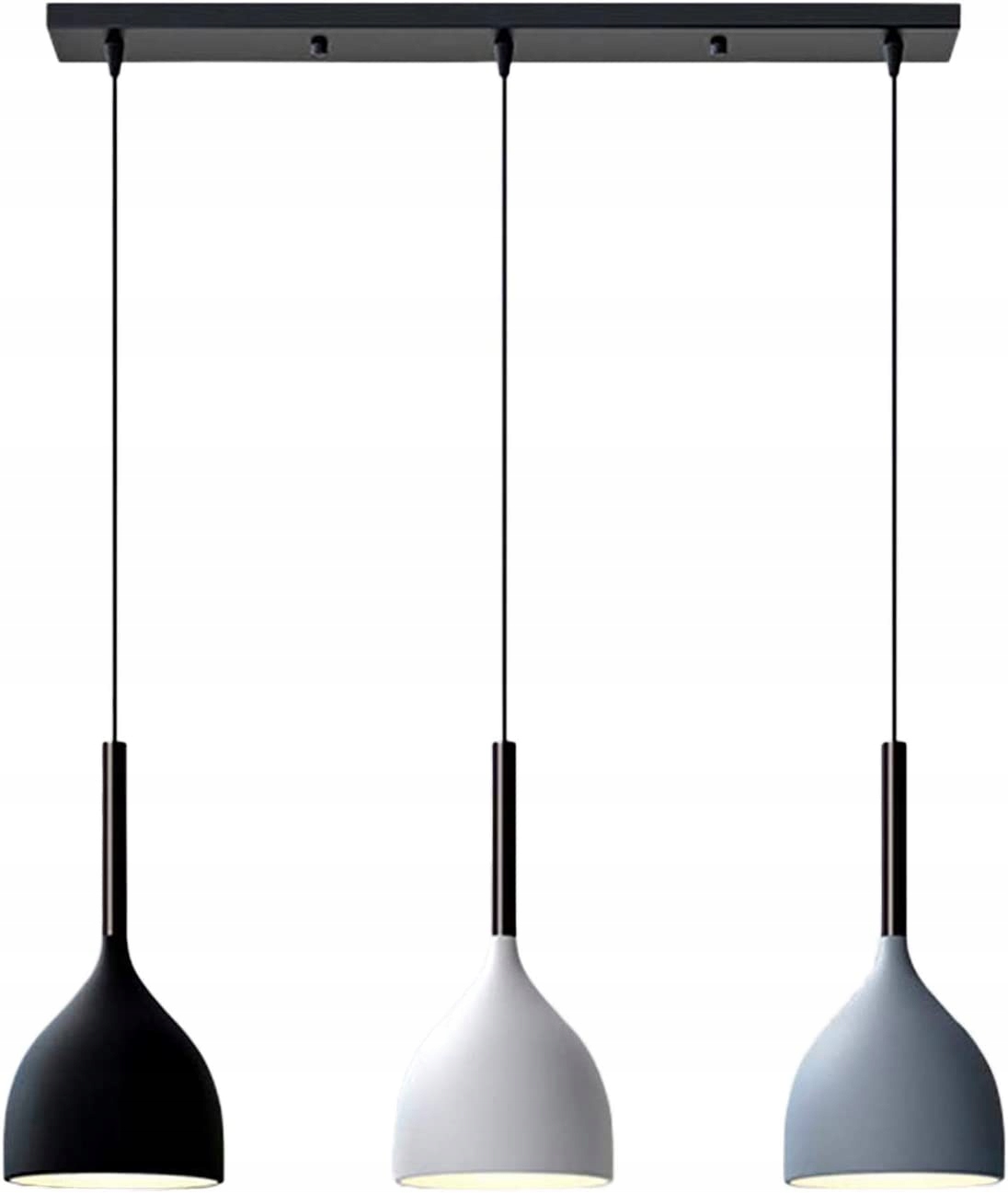 Závěsná lampa LFsem Nordic Modern 3 světelné body E27 Loft kuchyně