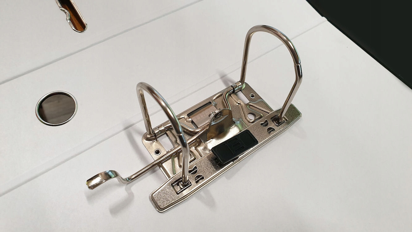 Dziewczęcy SEGREGATOR BIUROWY Fuksja RÓŻOWY Format A4 50 Kartek INTERDRUK Format A4