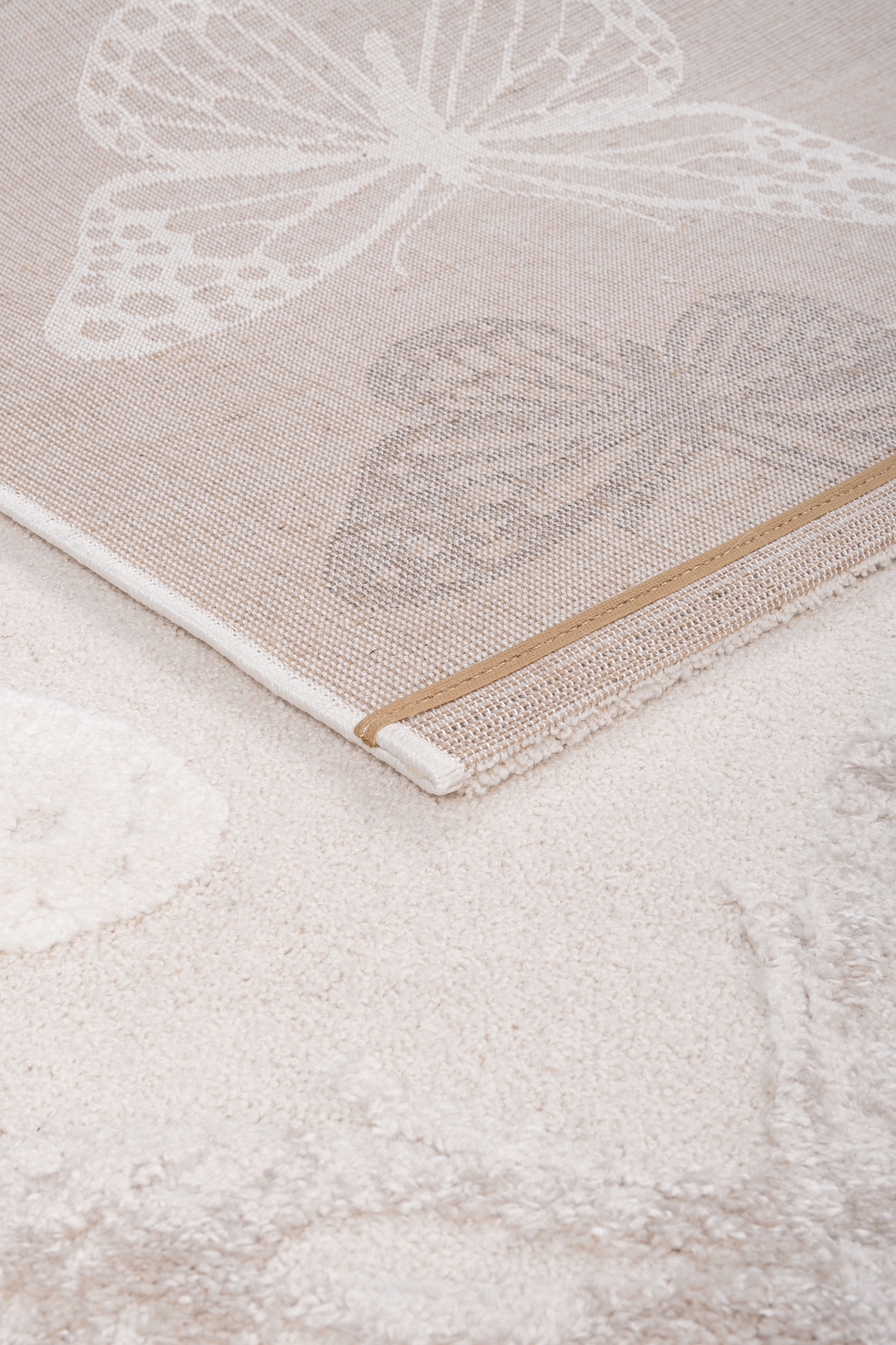 Dywan Elio Motyle Szaro Beżowy 160 x 230 cm Marka Multi-Decor