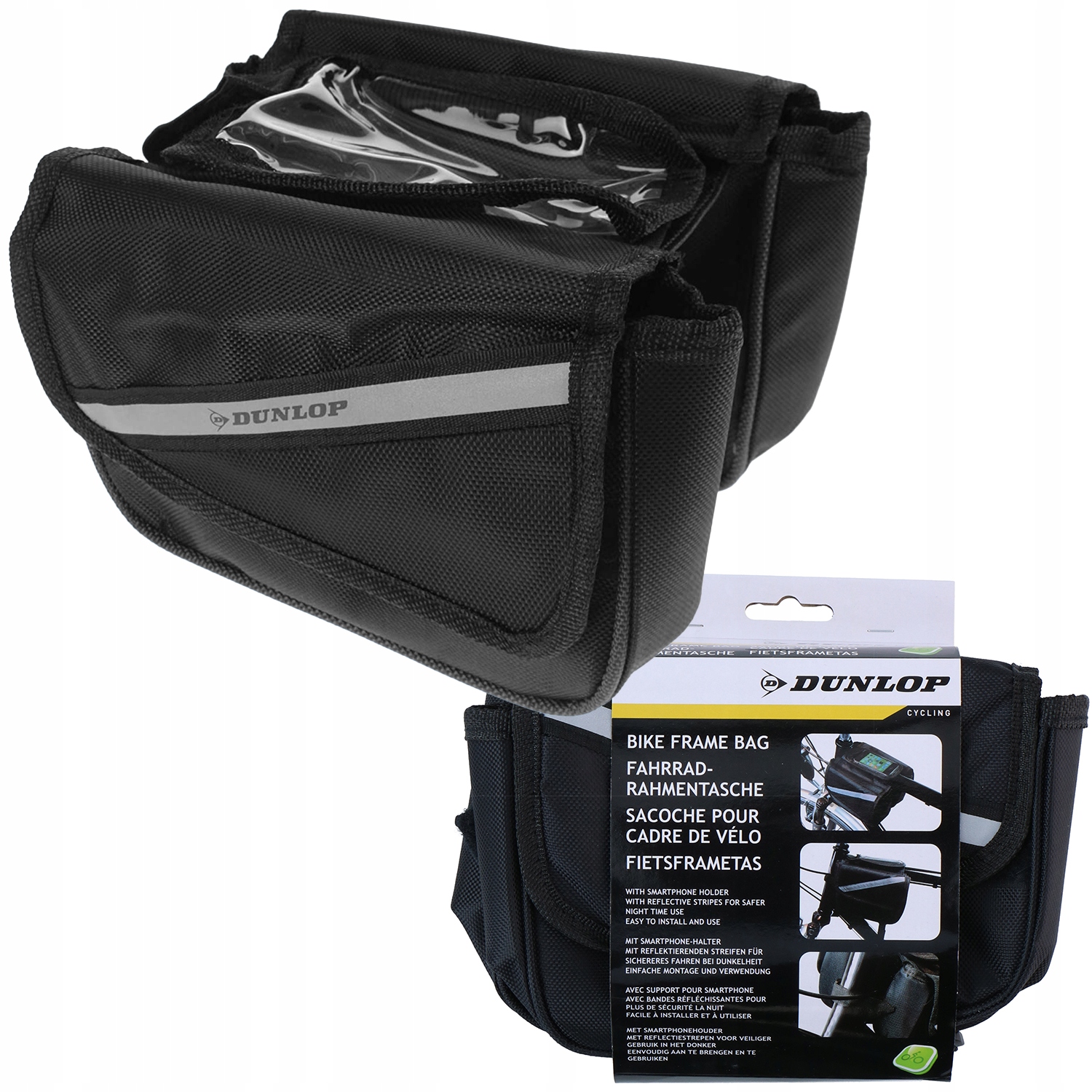 

Sakwa rowerowa na ramę wodoszczelna etui Dunlop