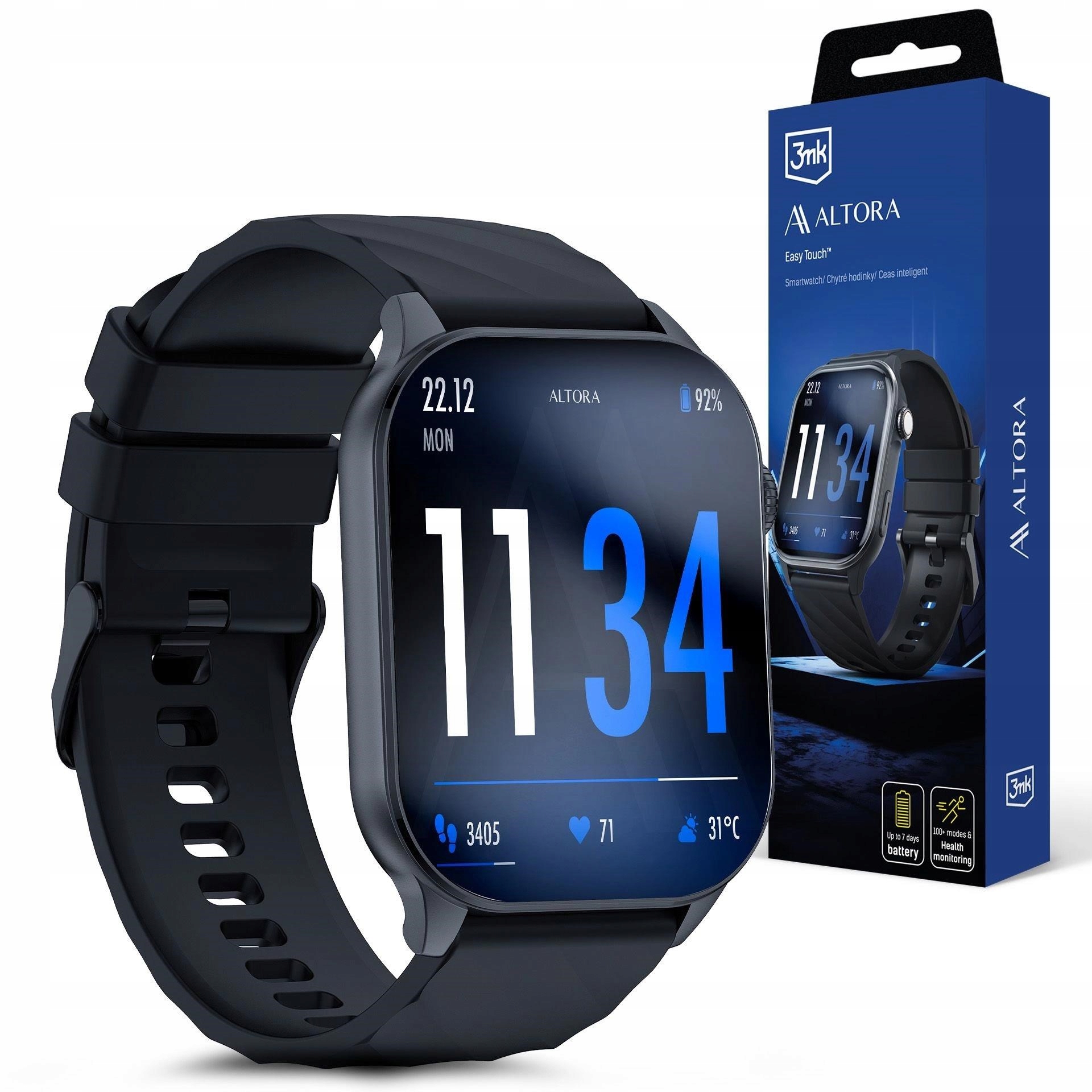 Smartwatch 3mk Altora Easy Touch 5903108741569