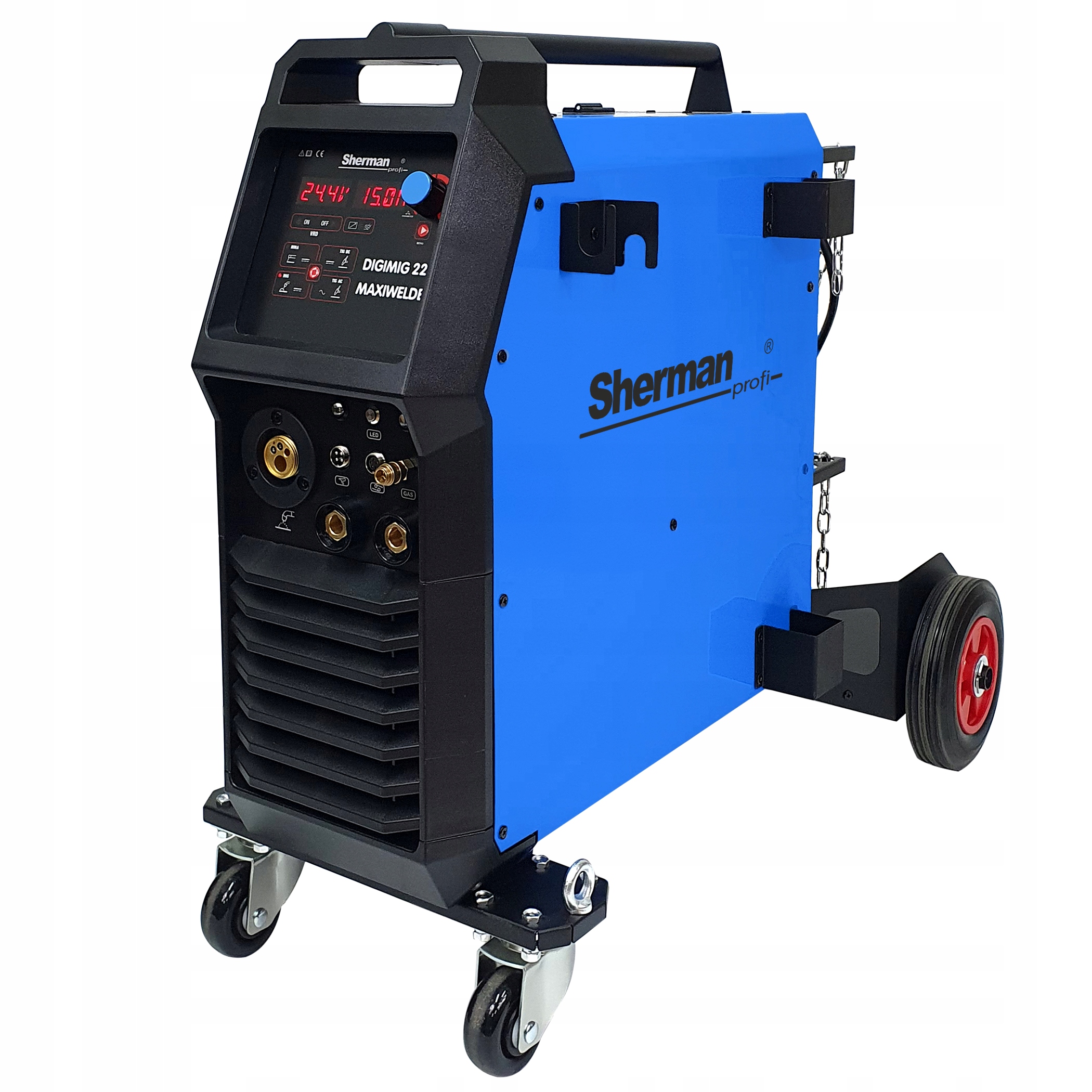 Svařovací poloautomat Mig/mag, Mma, Tig Sherman 20-200 A 230 V