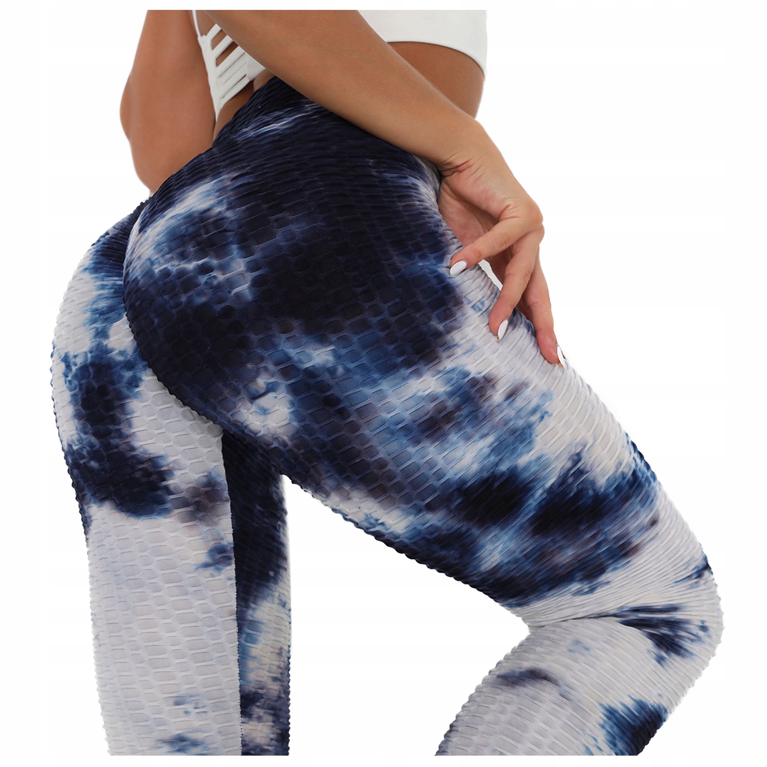 

Legginsy push up Karbowane anytcellulitowe Ombre