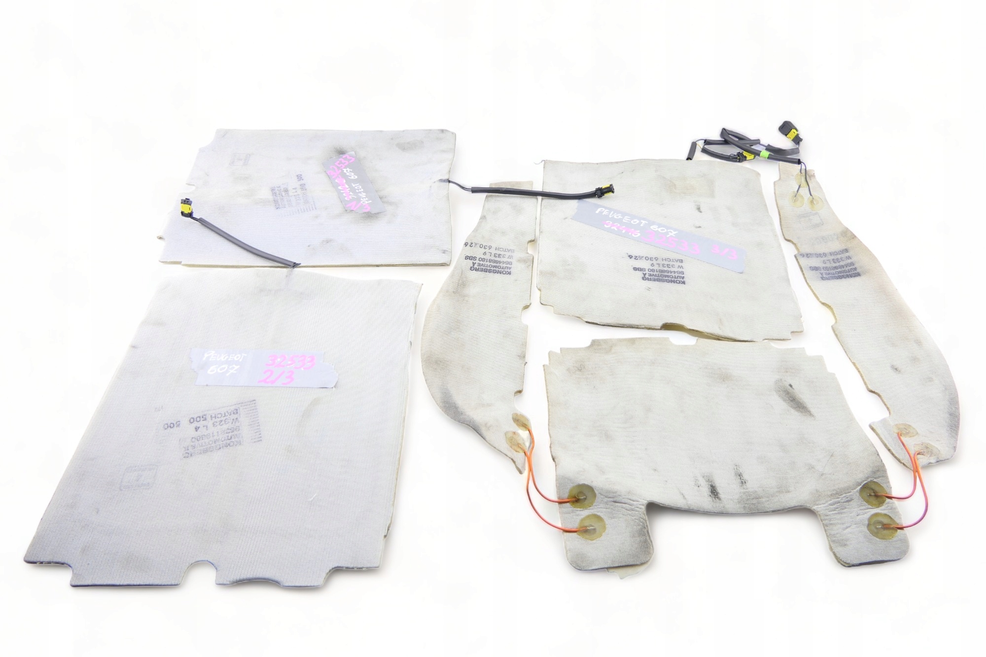 Mata Grzewcza Komplet Przód PEUGEOT 607