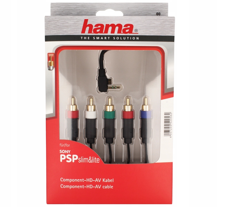 Kabel połączeniowy AV HAMA do Sony PSP HD/ PSPsmile&lite Audio/Video