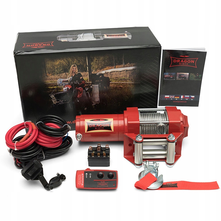 

Wciągarka Elektryczna 12V Dragon Wyciągarka do3,2T