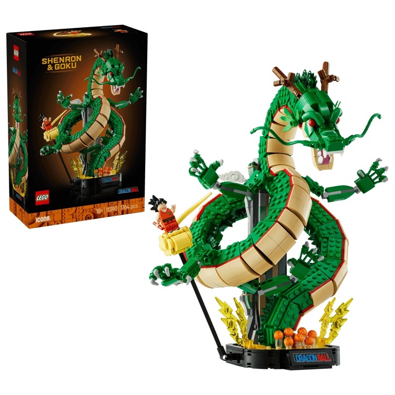 Lego Icons 11390 Dragon Ball: Shenron & Goku