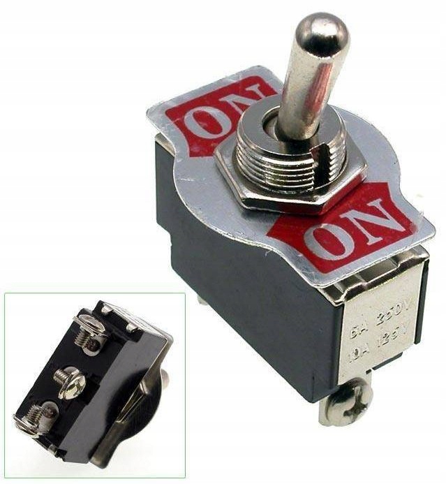 

Przełącznik KN3B-102 2-poz. poj. On-on Spdt 3P
