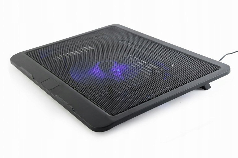 Podstawka Chłodząca Pod Laptopa 15 Wentylator 12CM, Podświetlenie Led