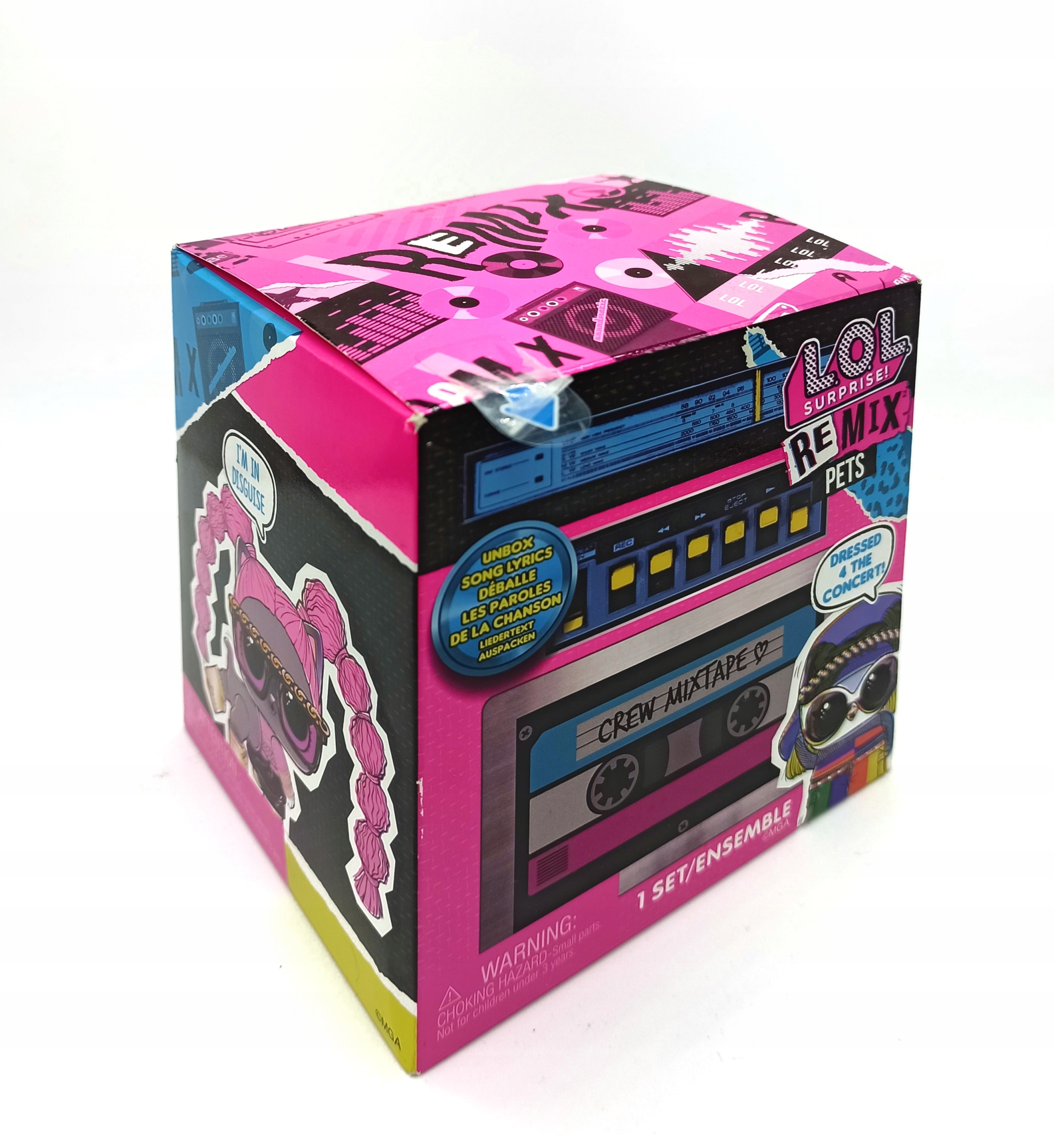 LOL SURPRISE REMIX PETS ZWIERZĄTKO Z FRYZURKĄ