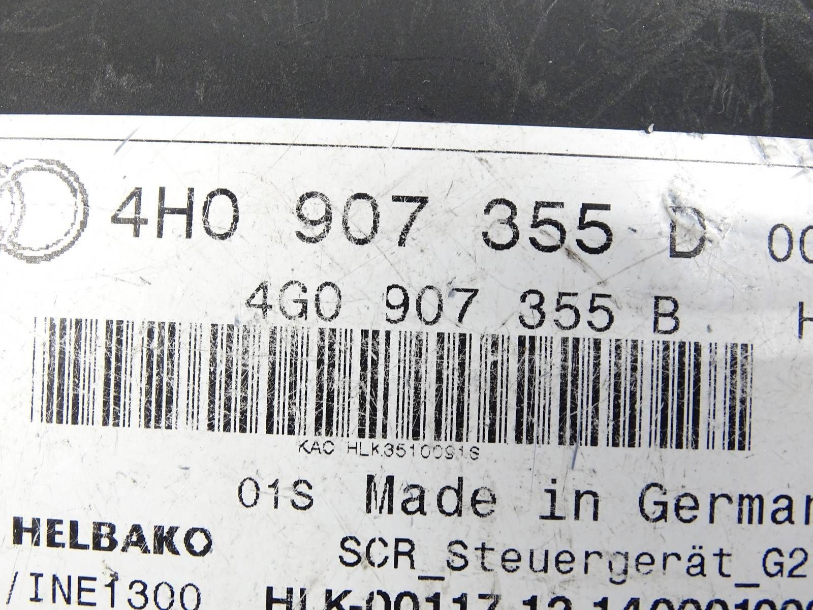 modul Bedienteil ADBLUE AUDI A4 B8 A6 C7 4H0907355D