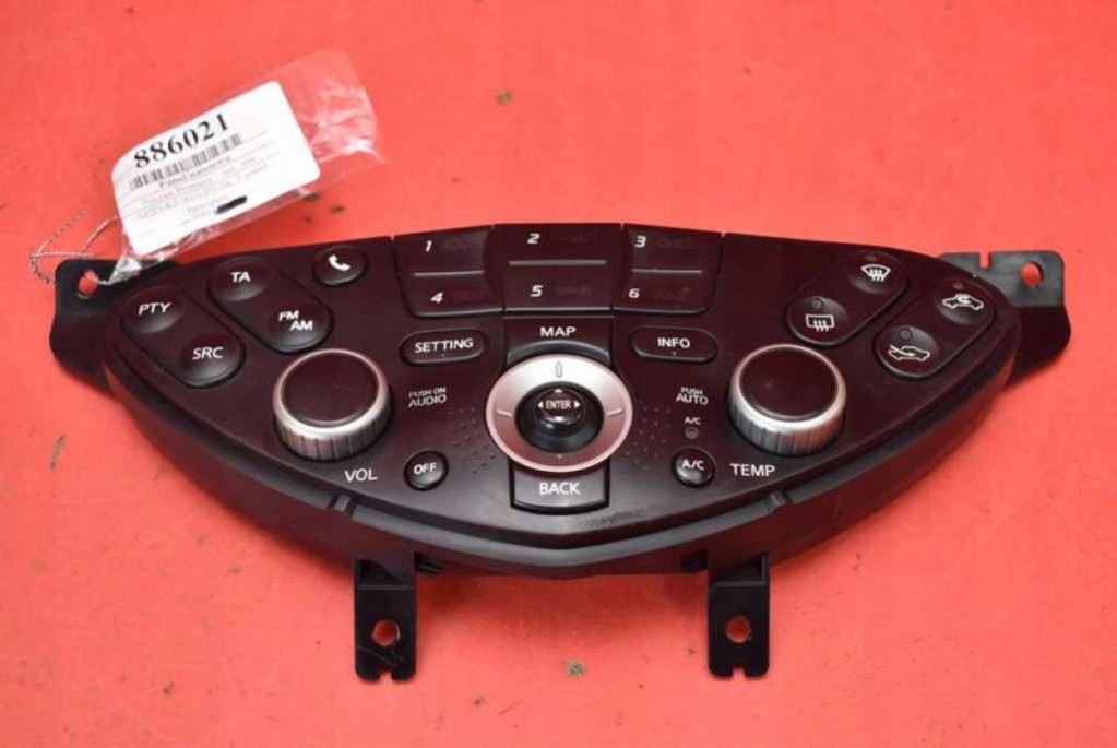 control panel air conditioning devices KLIMY 28395-AV621 NISSAN PRIMERA P12 01-08