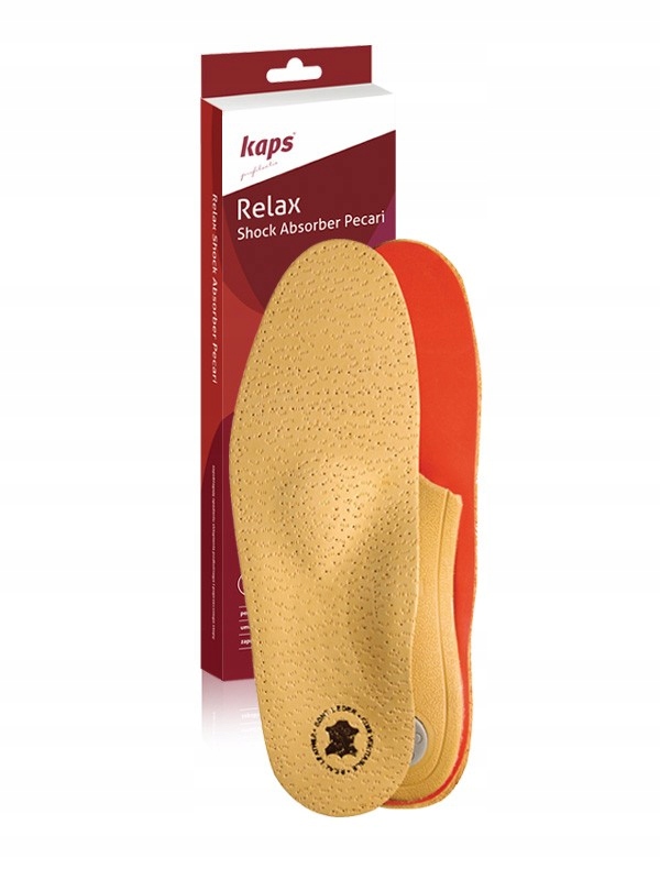 

Wkładki skórzane płaskostopie amortyzujące Relax