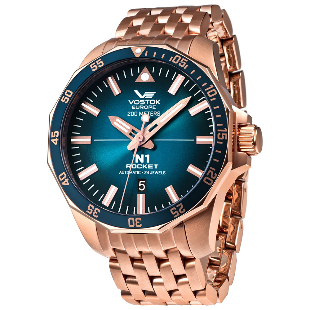 Pánské Hodinky Vostok Europe NH35A-225B616B růžové