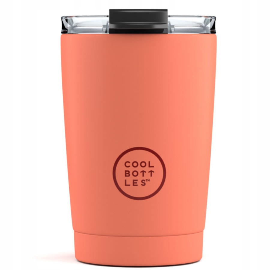 Termohrnek 330 ml Triple Pastel coral Cool bottles
