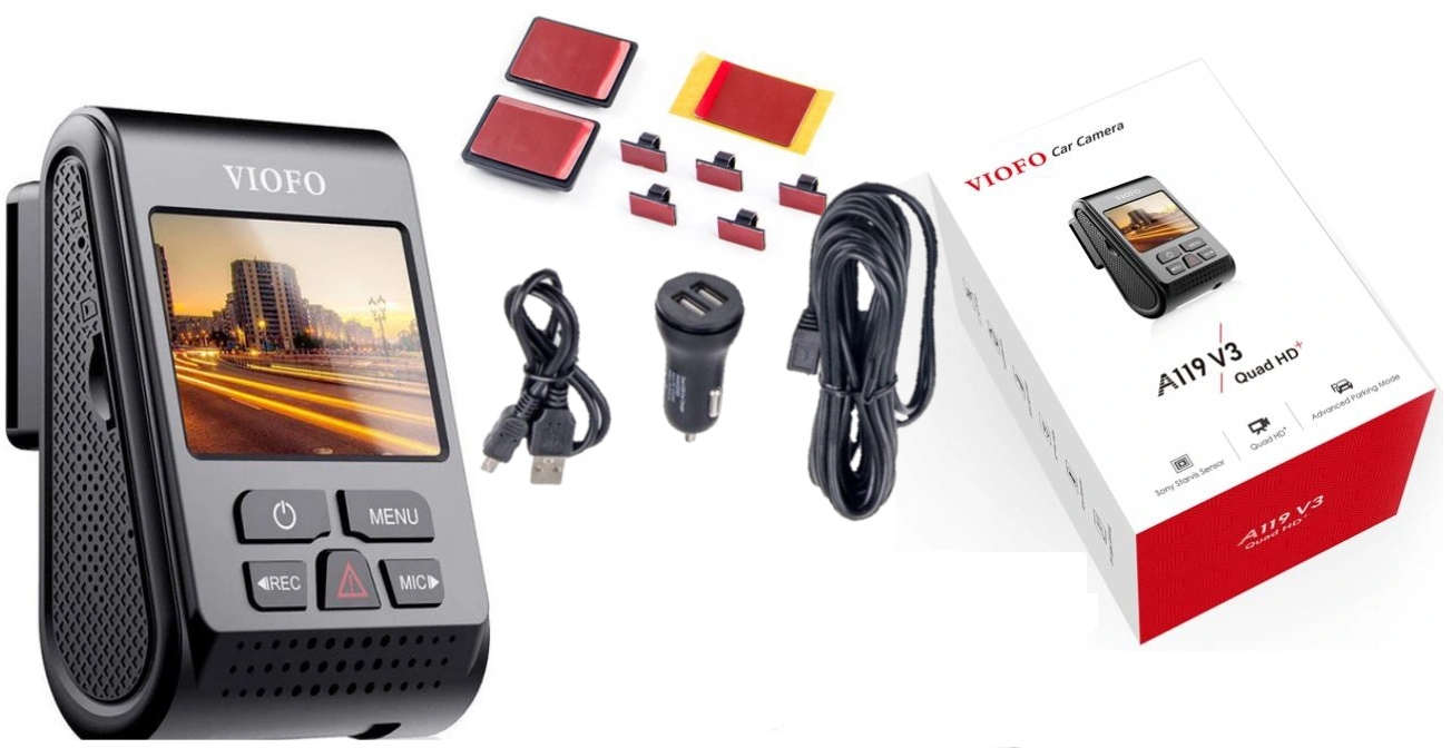 KAMERA SAMOCHODOWA VIOFO A119 V3 SONY STARVIS