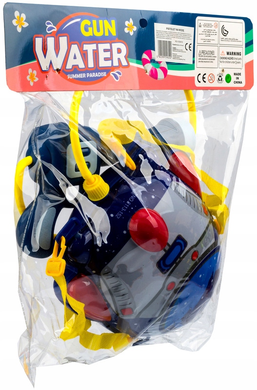 PISTOLET na wodę SIKAWKA Plecak wodny Śmigus dyngus BROŃ WODNA Z PLECAKIEM Wiek dziecka 3 lata +
