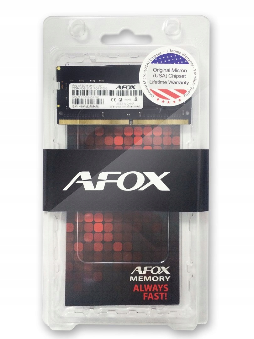 Afox So-dimm DDR4 8GB 2666MHZ AFSD48FK1P