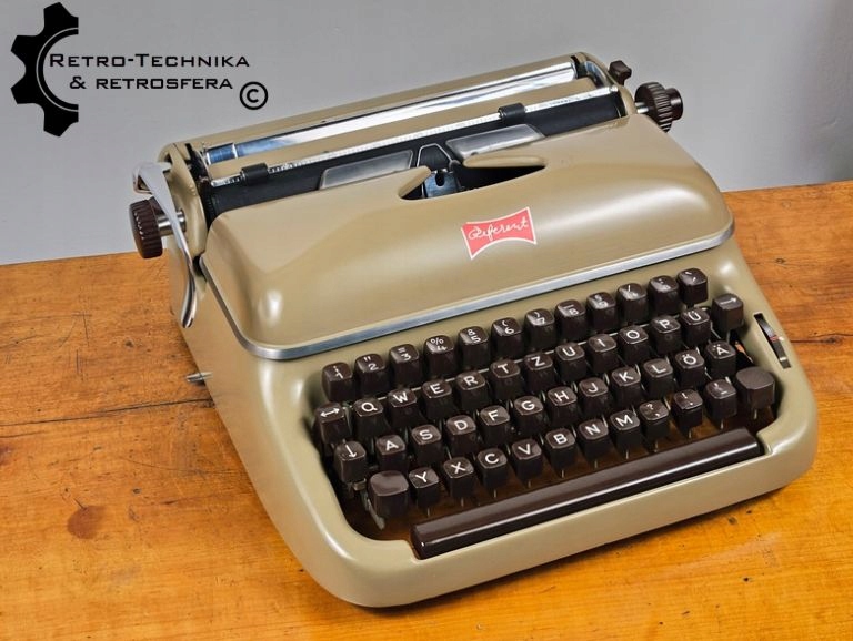 MASZYNA DO PISANIA OPTIMA ELITE REFERENT WYBORNY STAN TECHNICZNY RETROSFERA