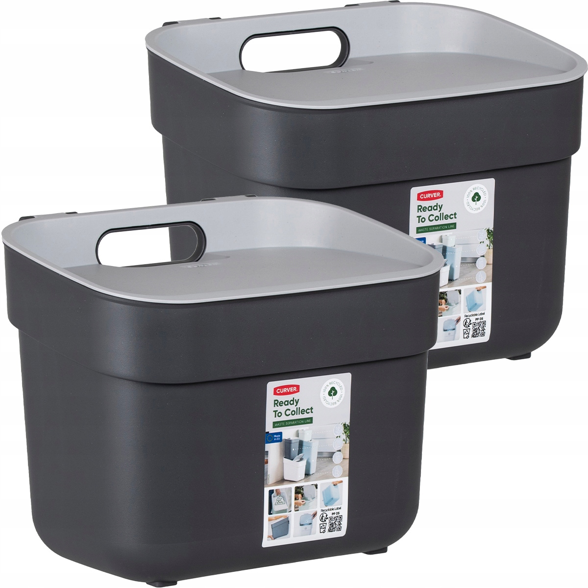 

Zestaw Kosz Pojemnik Na Organiczne Śmieci Curver