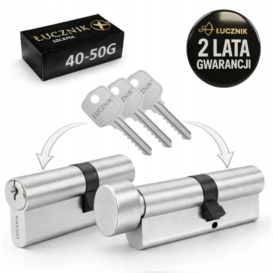 Sada Vložek 4050G 40-50G 40 G50 Łucznik Pro Zámek Dveří * Polský Výrobek